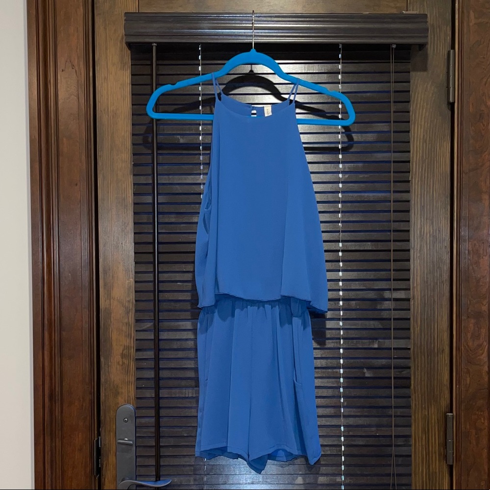 Blue Romper